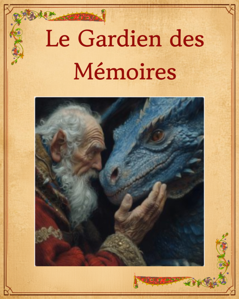 Affichette fil d'Ariane du Gardien des Mémoires du Petit Monde de Thil